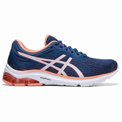 Női Asics Gel-Pulse 11 Futócipő AS6732401 Kék/Narancssárga Korall